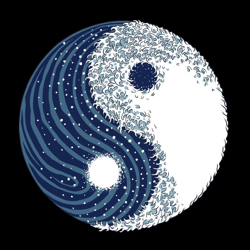 Yin yang the big wave