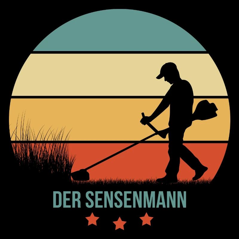 Der Sensenmann - Motorsense Gras Sensen Garten