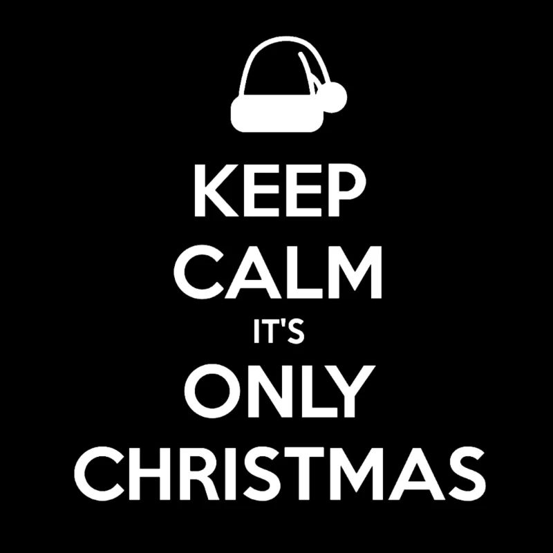 Falscher Weihnachtspullover - Keep Calm It's Only Christmas