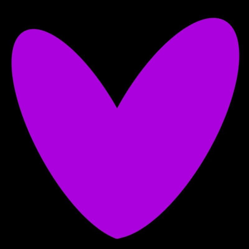 Coeur violet
