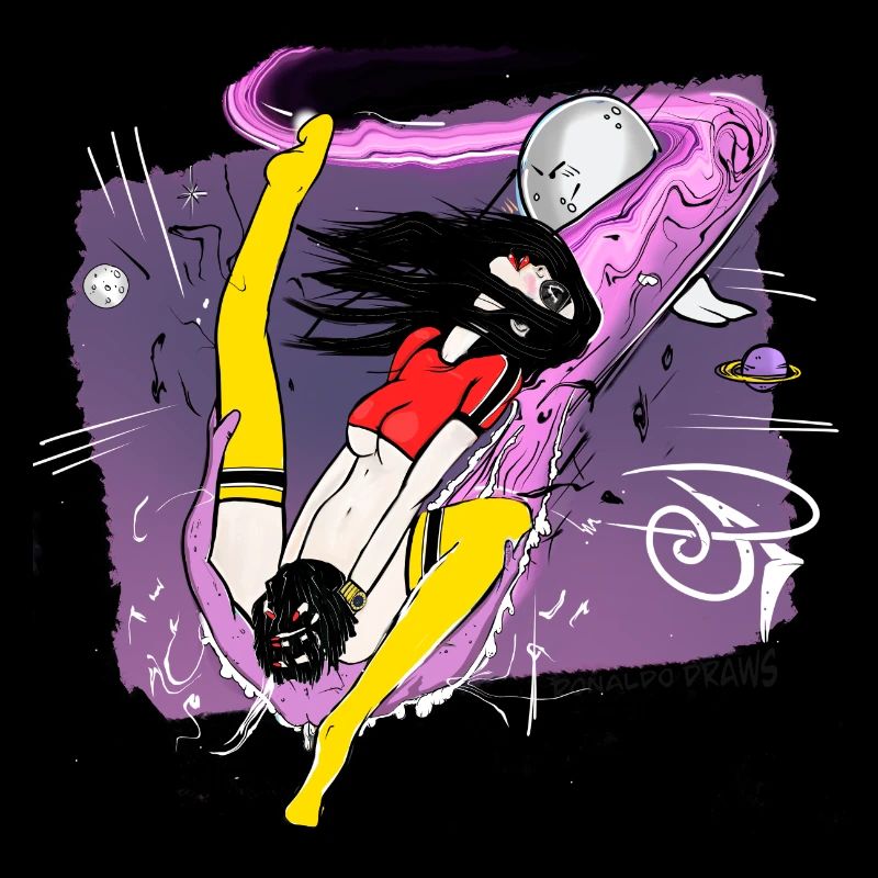 Chatte de l’espace