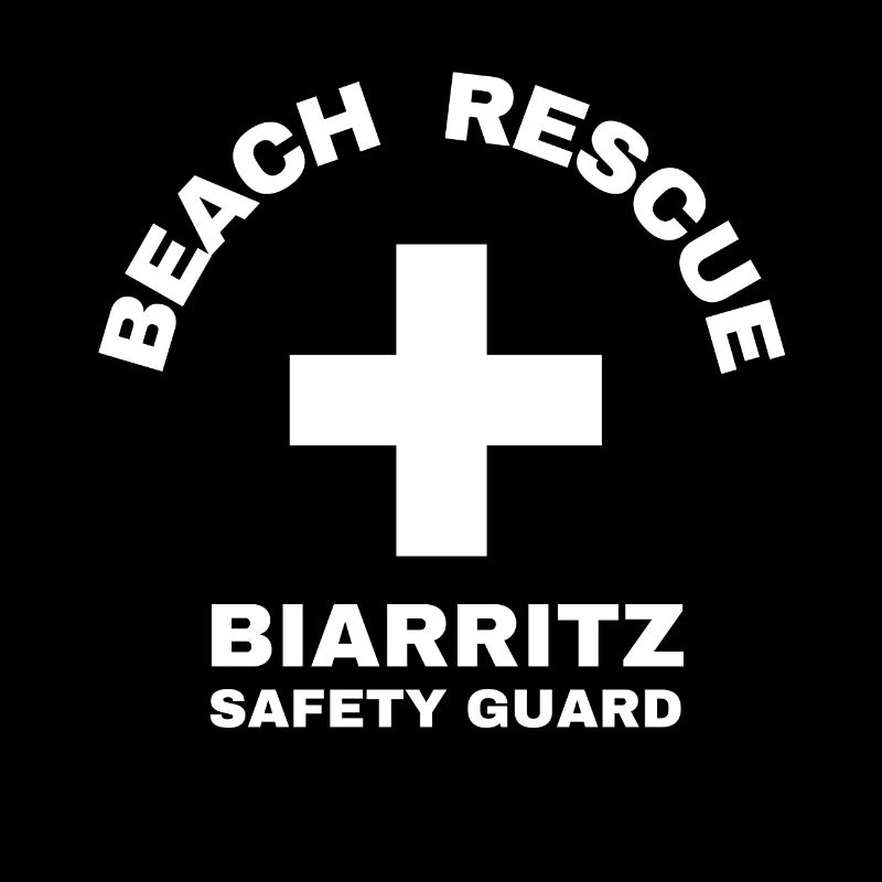 Beach rescue Biarritz
