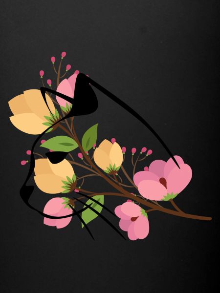 Fleur-chat