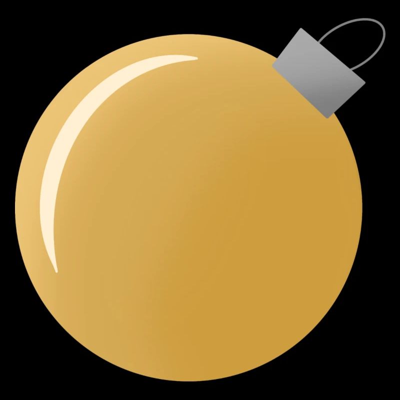 Boule de Noël Or