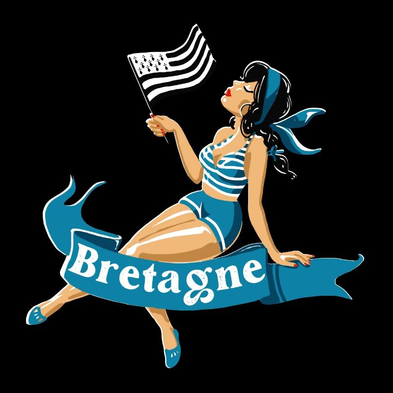 pin up Bretonne