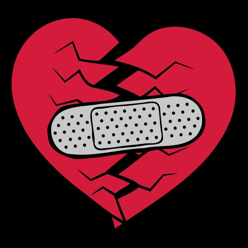 Patch heart broken