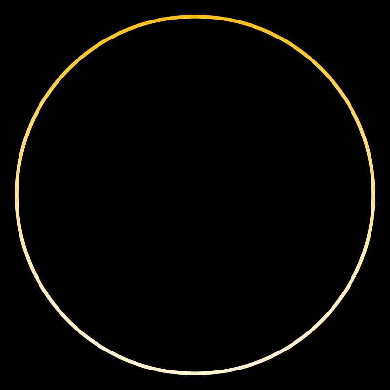 Kreis Gelb gradient