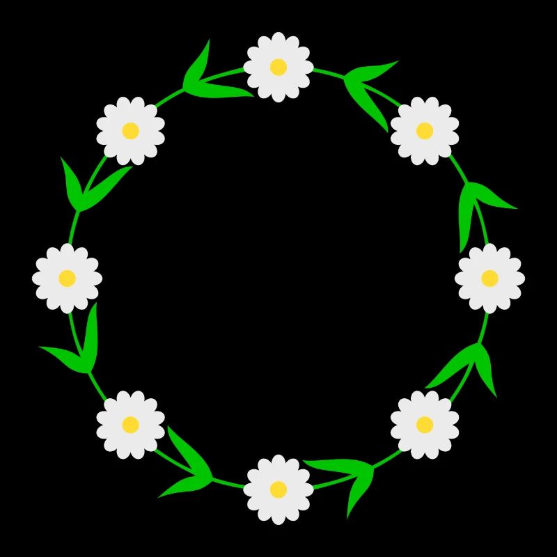 Blumenkranz Gänseblümchen