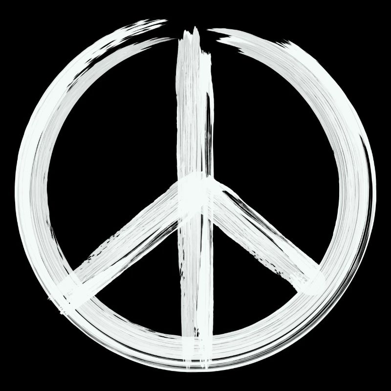 Peace Zeichen - Frieden Zeichen - Logo