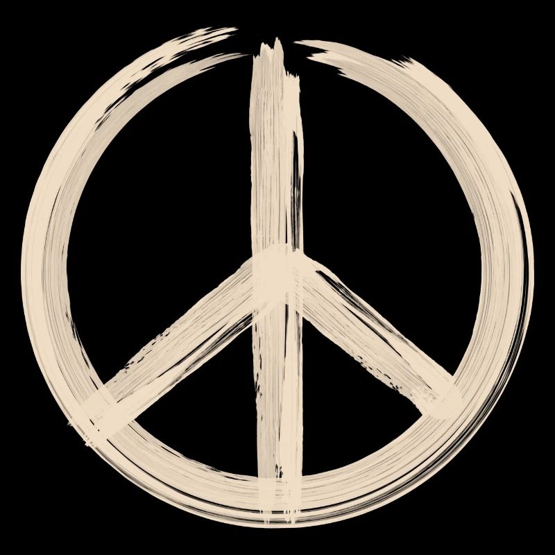 Peace Zeichen - Frieden Zeichen - Logo
