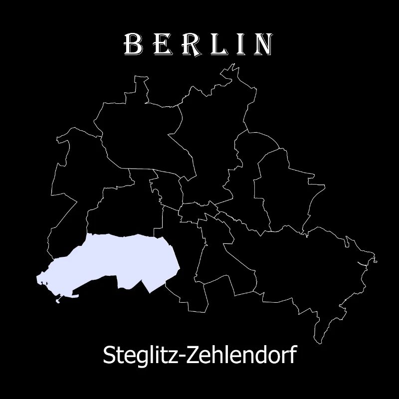 Map Berlin Steglitz Zehlendorf Map