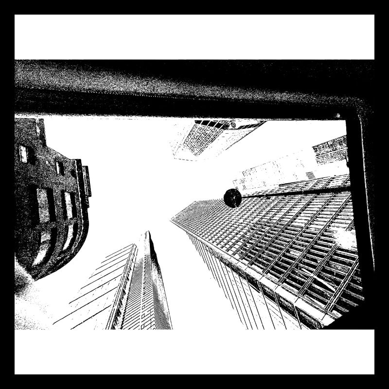 Monochrome Stadt