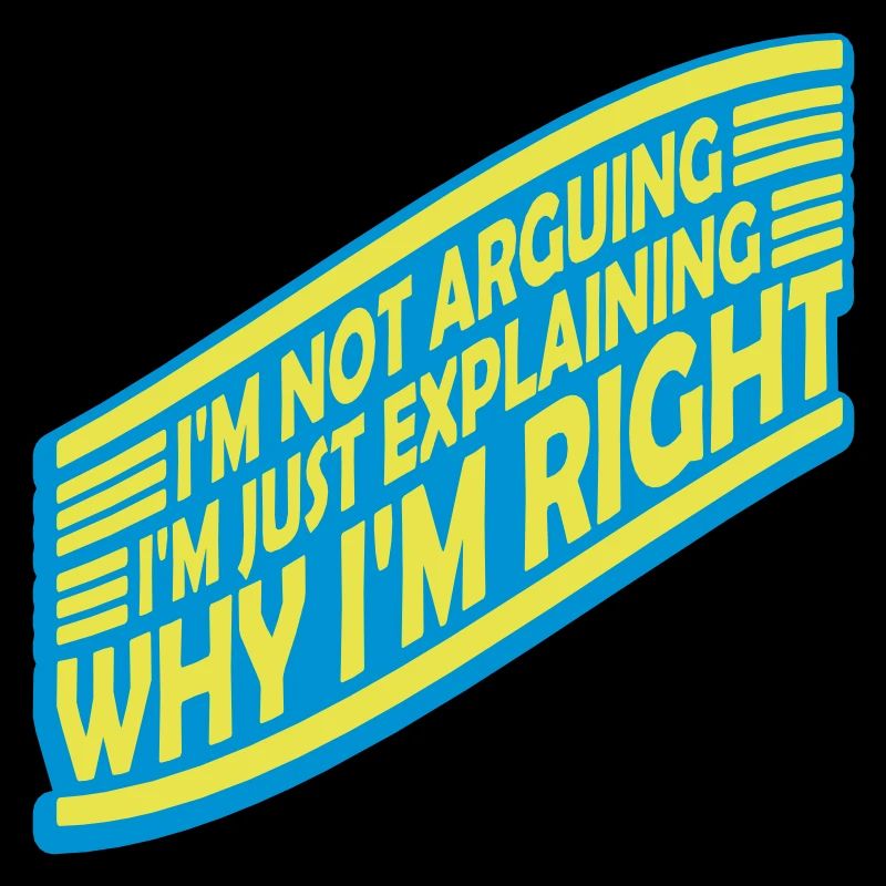 I m not arguing