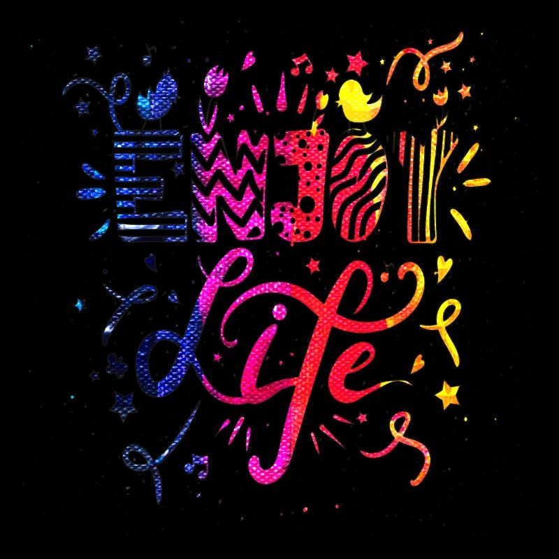 Think outside the box positive thoughts happy