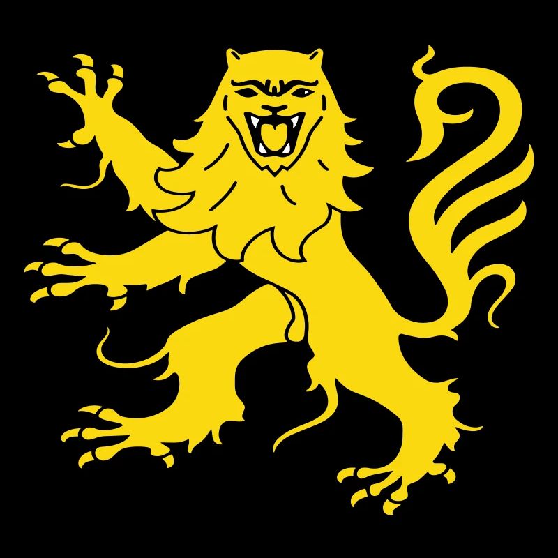 Wappen von Aveyron Königlicher Löwe