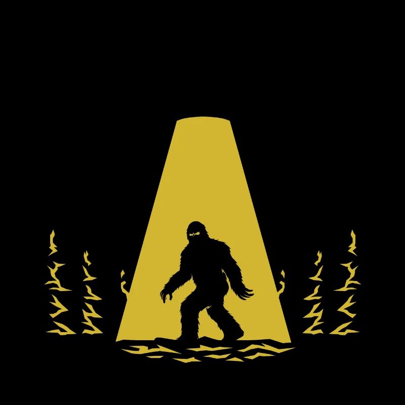 Conception Bigfoot UFO Believer| Sasquatch Alien Tee