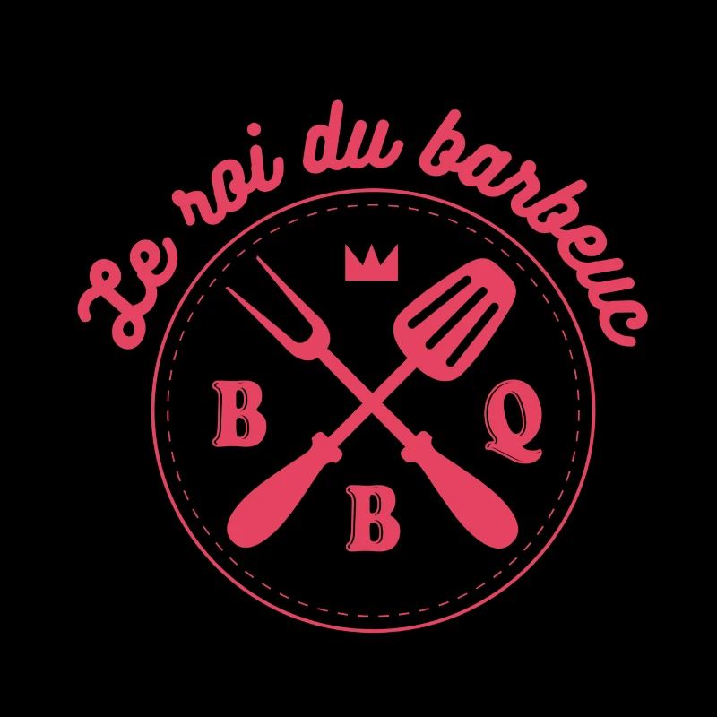 Roi barbeuc BBQ logo