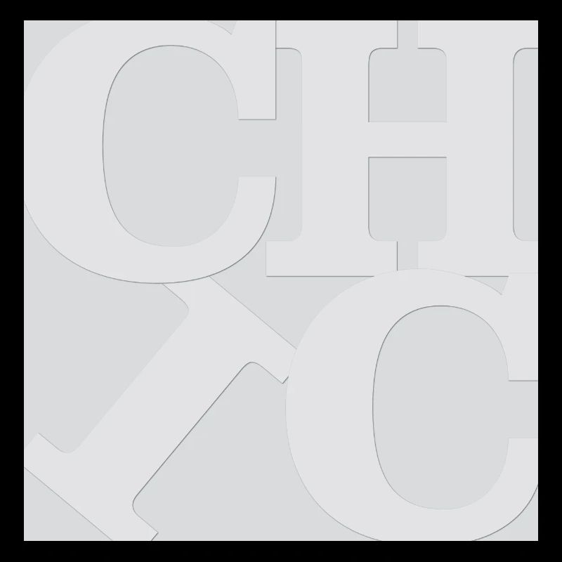 Chic WordPlay art original 2