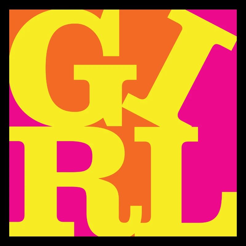 Mädchen WordPlay Original Art 4