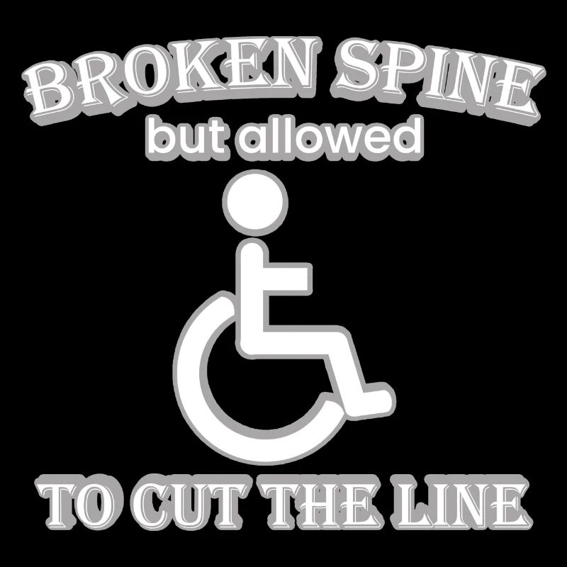 Dos cassé Je suis autorisé à avancer