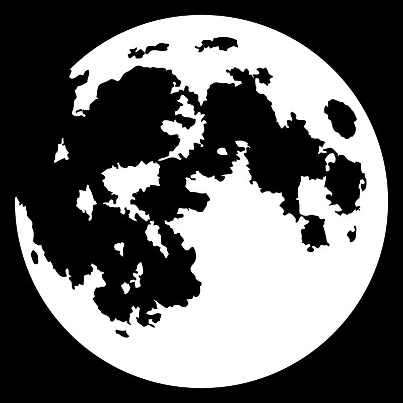 Lune (couleur personnalisable)