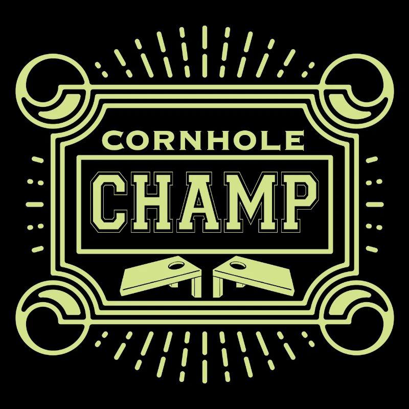 Cornhole Champ Legend Myth Fun Beer