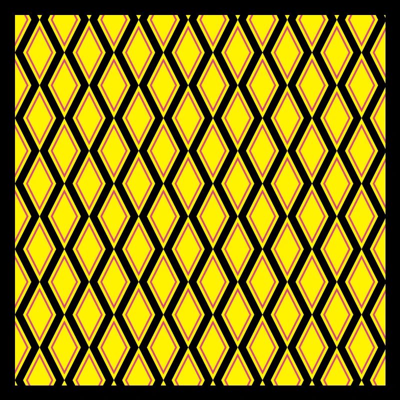Kite diamond pattern