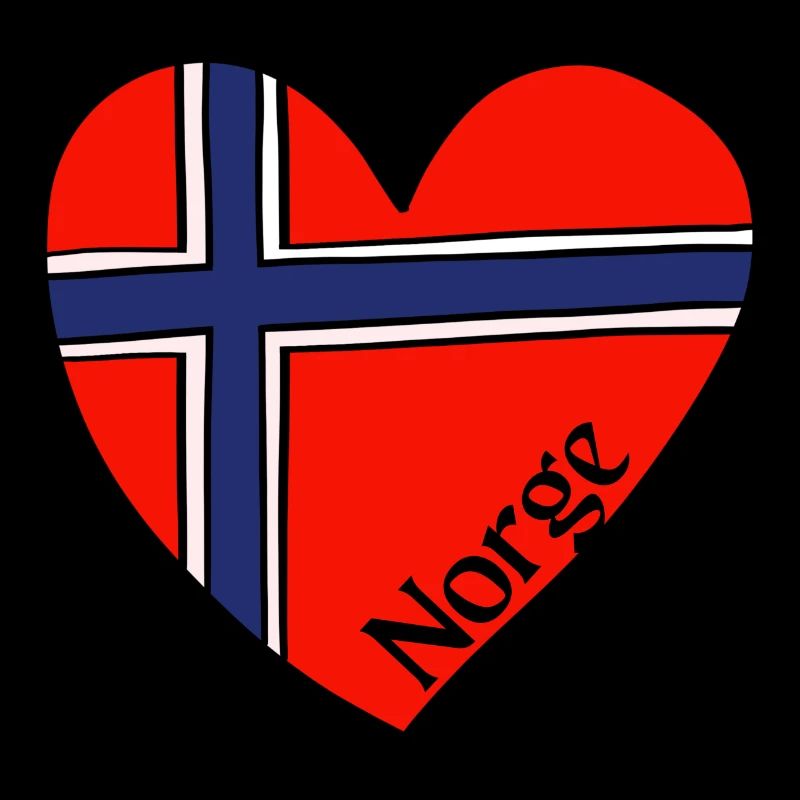 Le drapeau de la Norvège