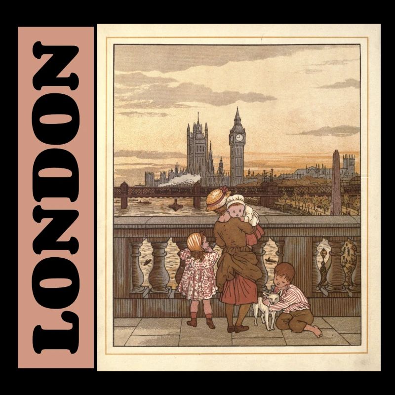 London - Schöner Blick von einer Brücke