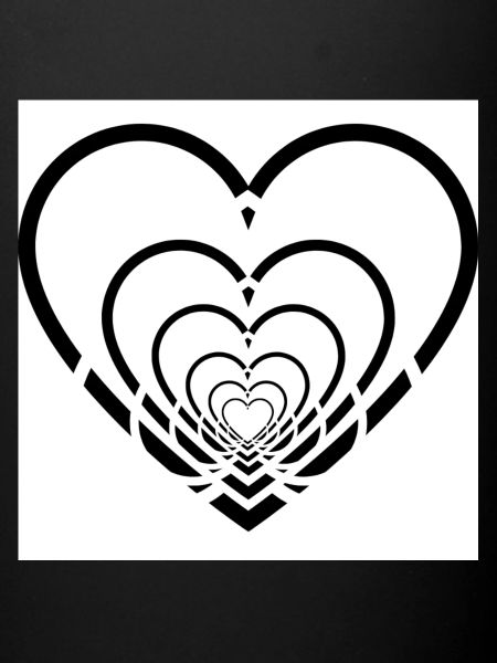 Coeur Entremêlés Blanc