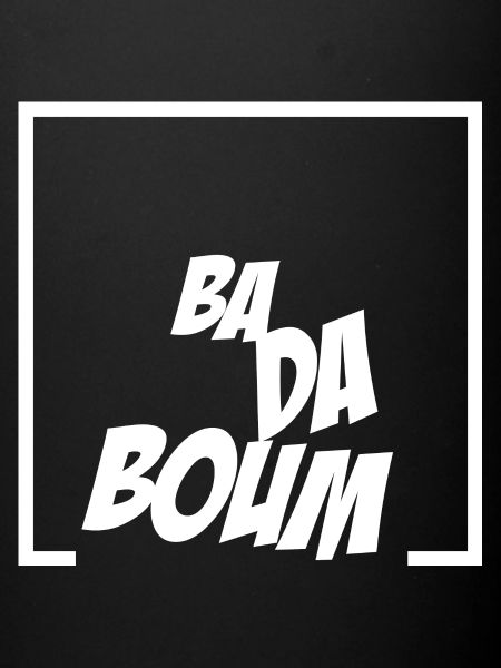 Badaboum - Sigle blanc