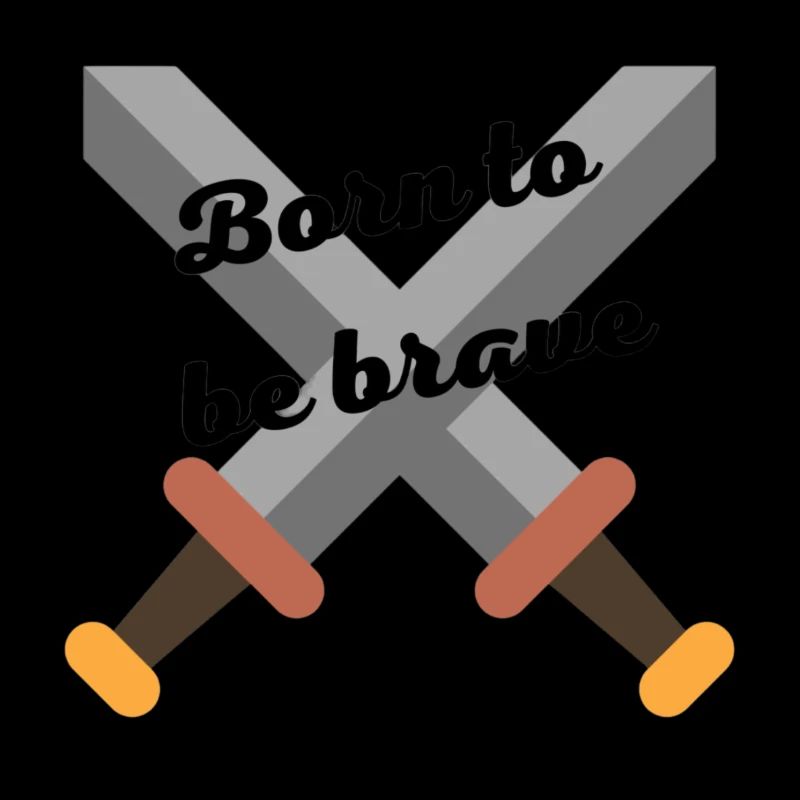 Logo épée, born to be brave