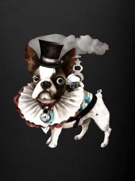 bouledogue steampunk