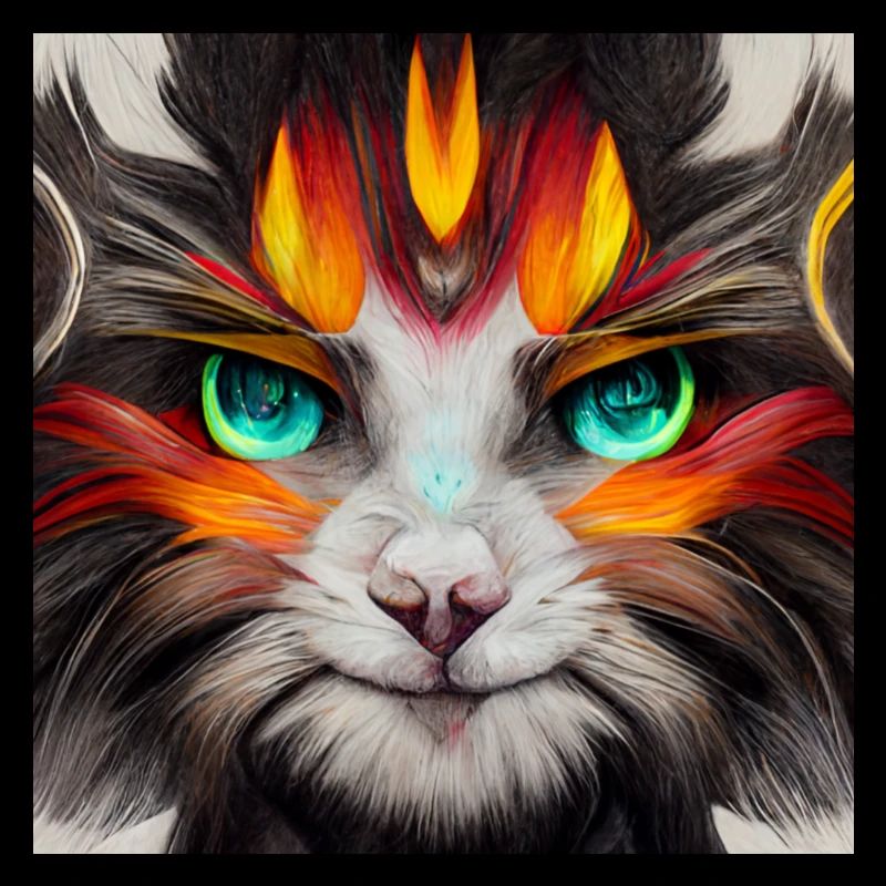 Cat Manga Stil