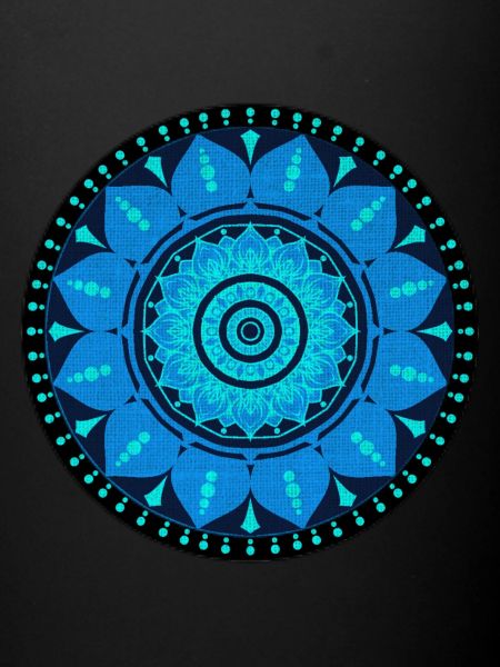 Mandala Blue Pattern