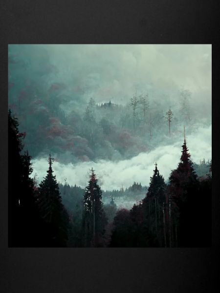 Dunkler Wald