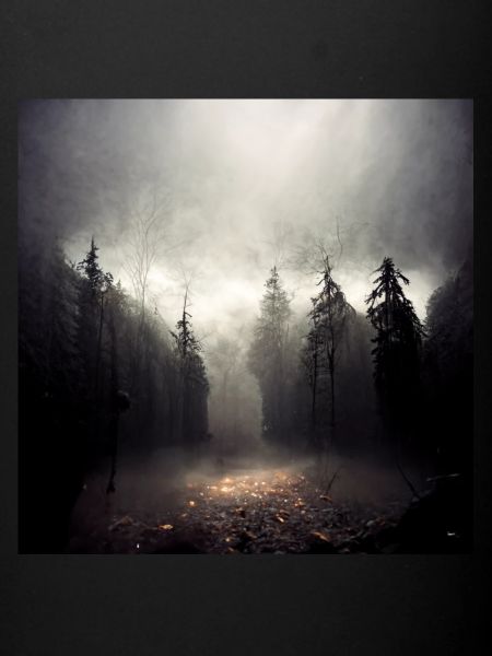 Dunkler Wald