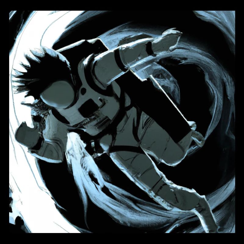 Astronaut im Schwarzen Loch