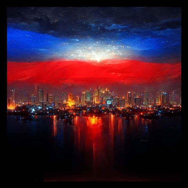 RitchieBryan manila bathed in red white blu