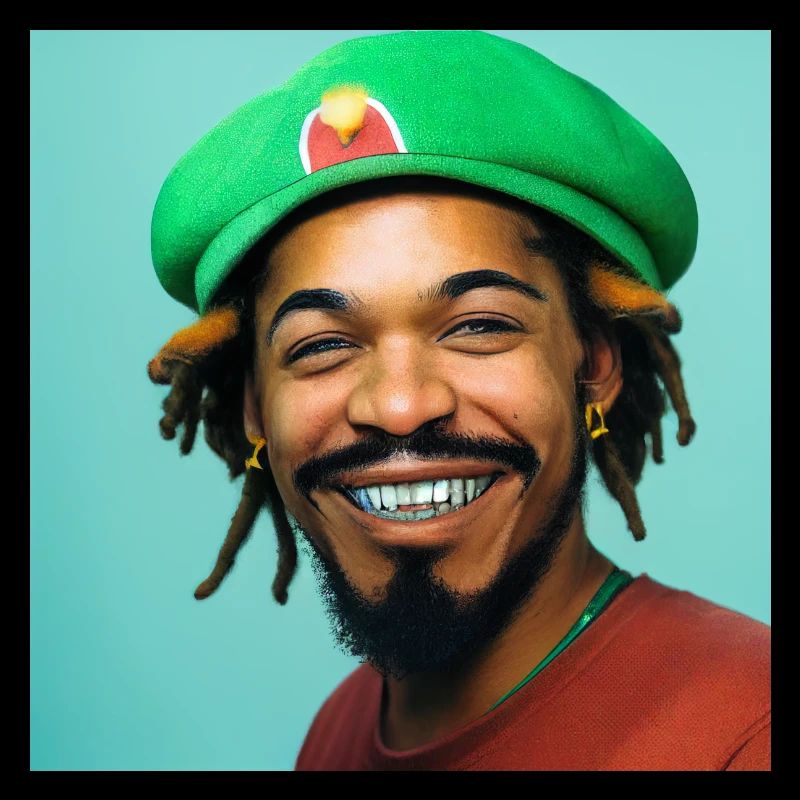 Portrait rastafari
