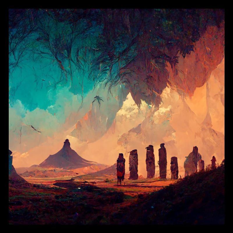 Ki-generated painting