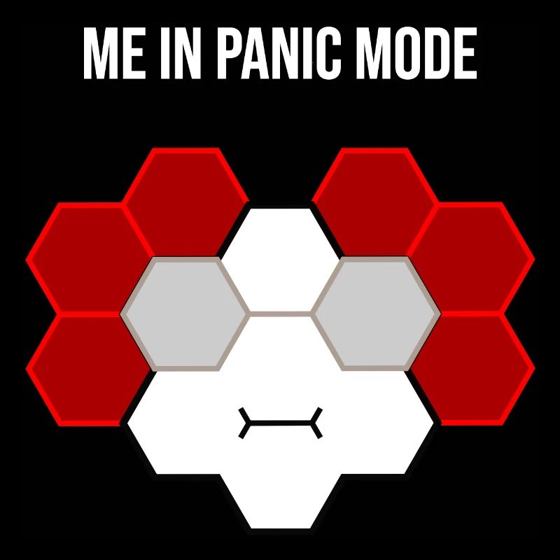 Me in panic mode