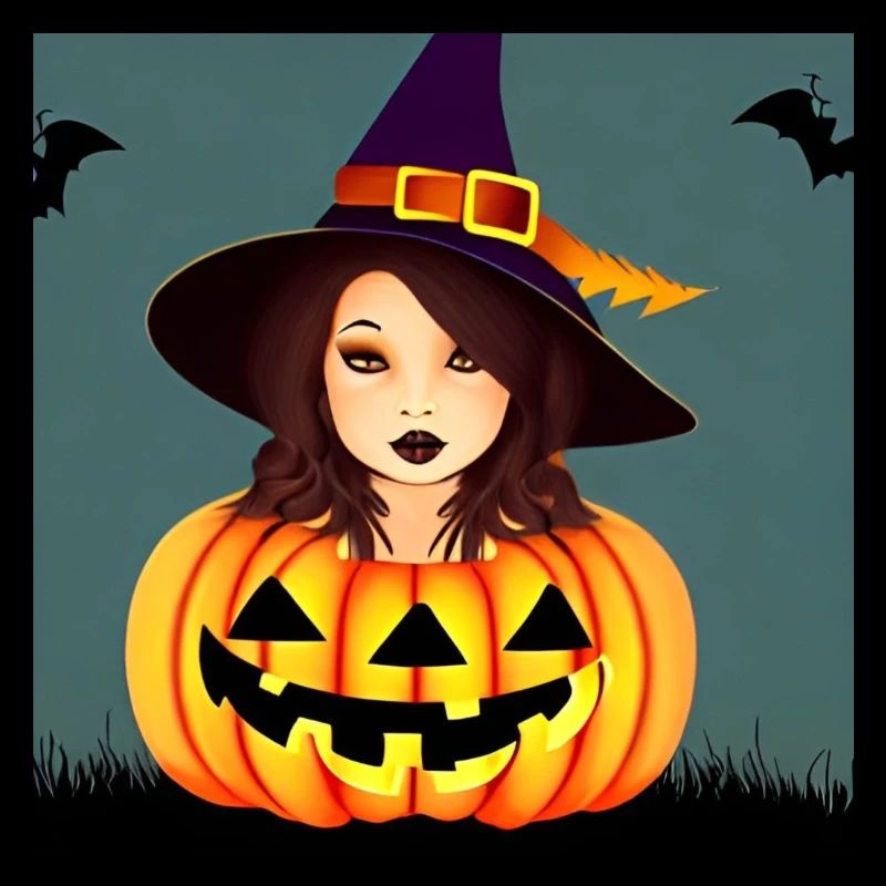 Sorcière adolescente d’Halloween