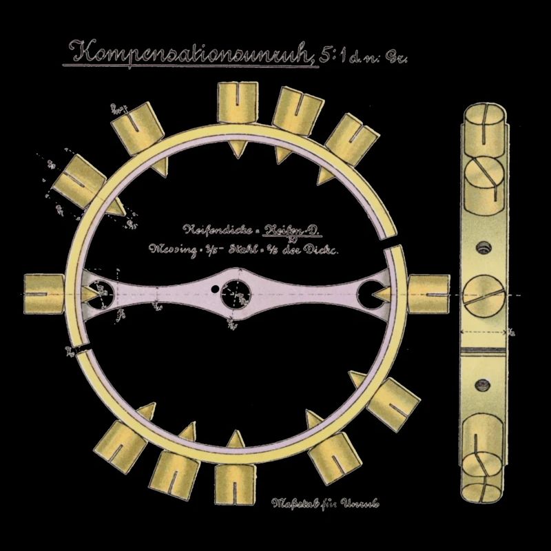 Compensation unrest, drawing by C. Dietzschold