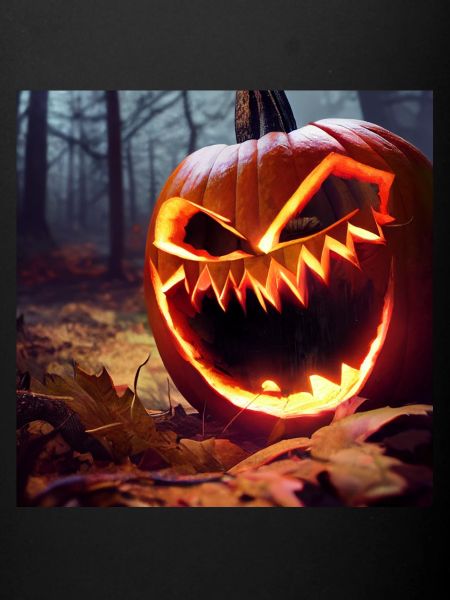 Crâne effrayant d’Halloween