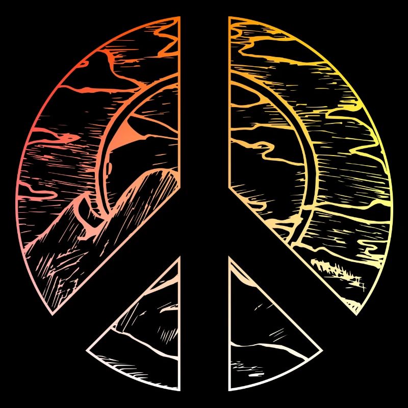 Friedenszeichen Peace Design