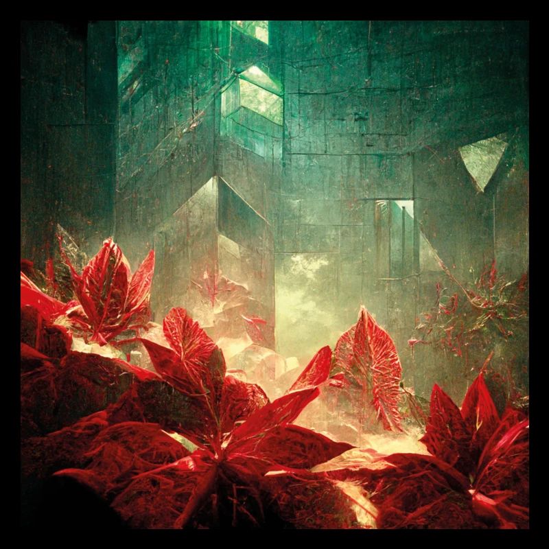 Utopia Jungle Abstract Sky New World New Age