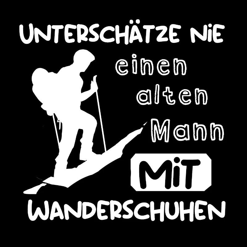 Mit Wanderschuhen