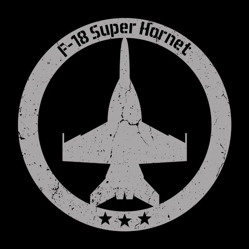 F18 Super Hornet Flugzeug Emblem Patch