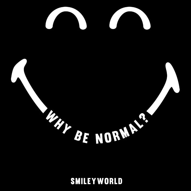 SmileyWorld Swhy Be Normal? Lächelndes Gesicht